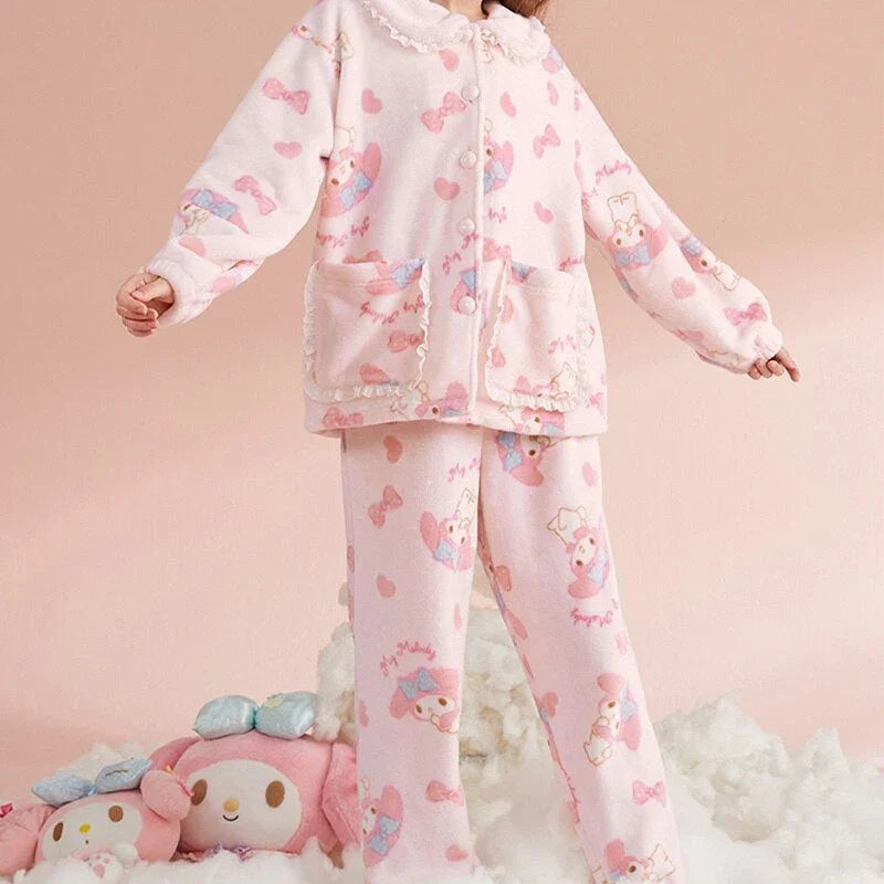 Pink Bunny Pajama Set - Bear Hugs