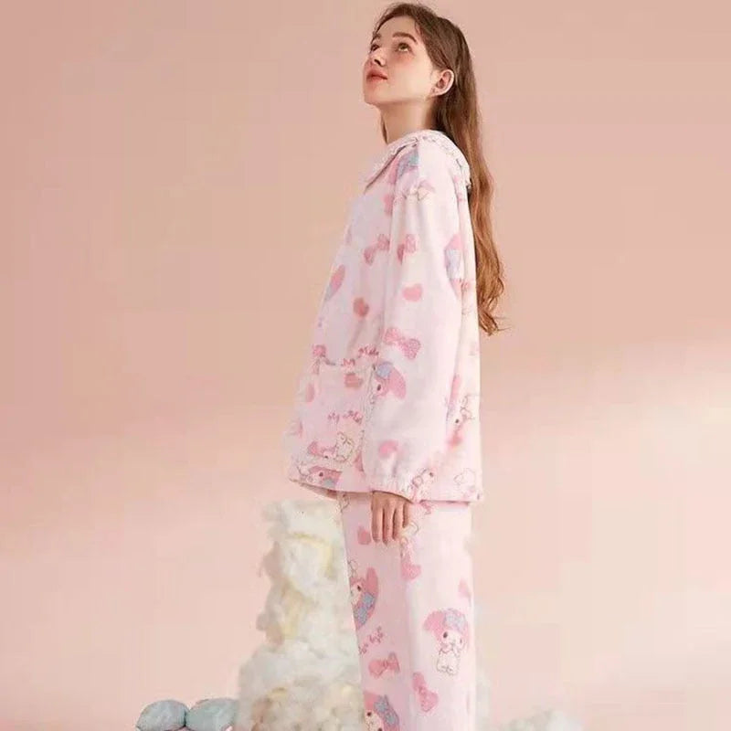 Pink Bunny Pajama Set - Bear Hugs