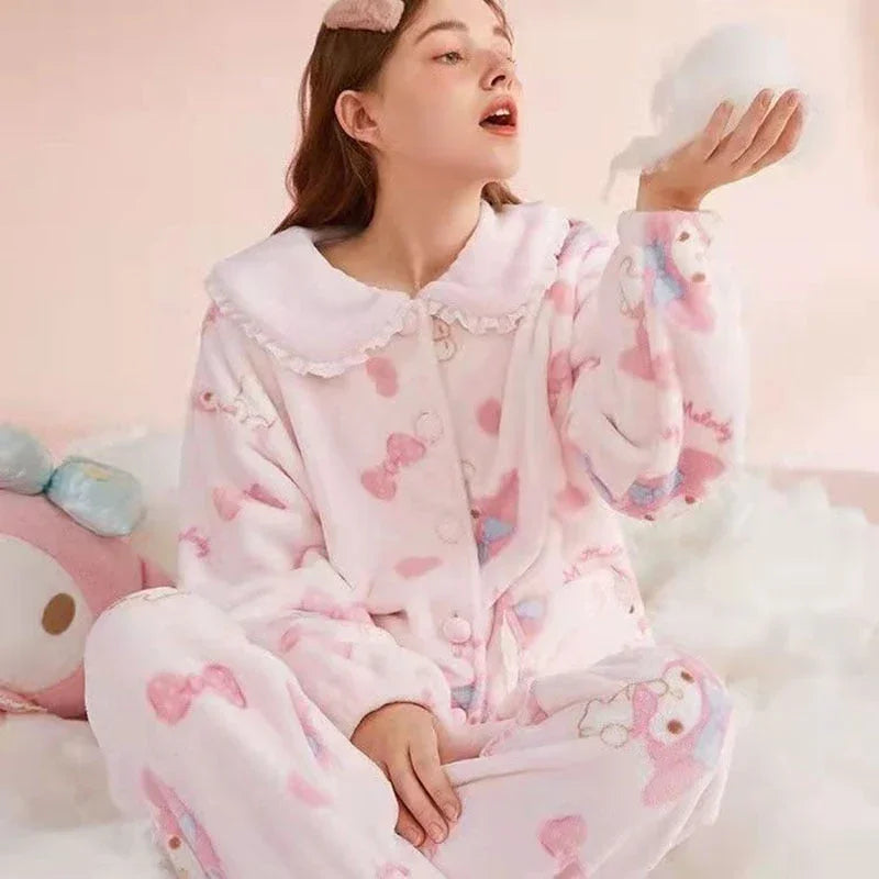 Pink Bunny Pajama Set - Bear Hugs