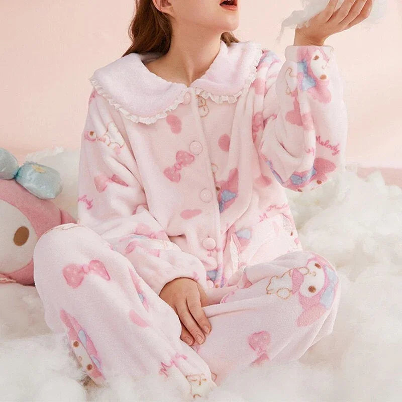 Pink Bunny Pajama Set - Bear Hugs