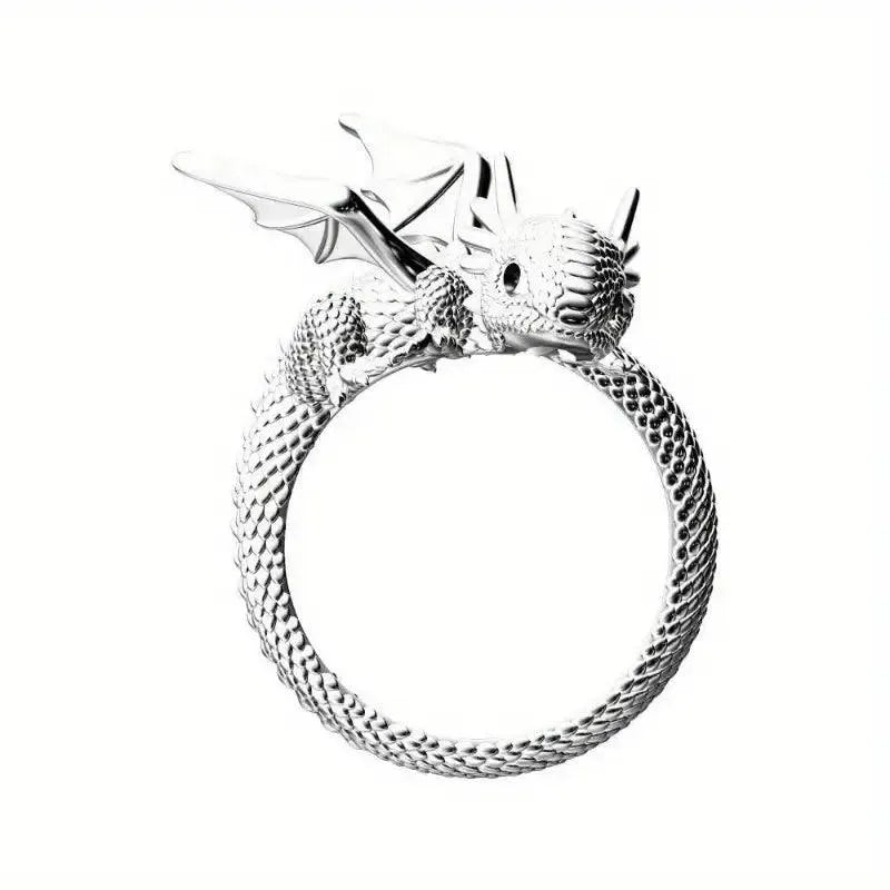 Men's Stylish Dragon Ring - Bear Hugs