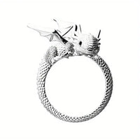 Men's Stylish Dragon Ring - Bear Hugs