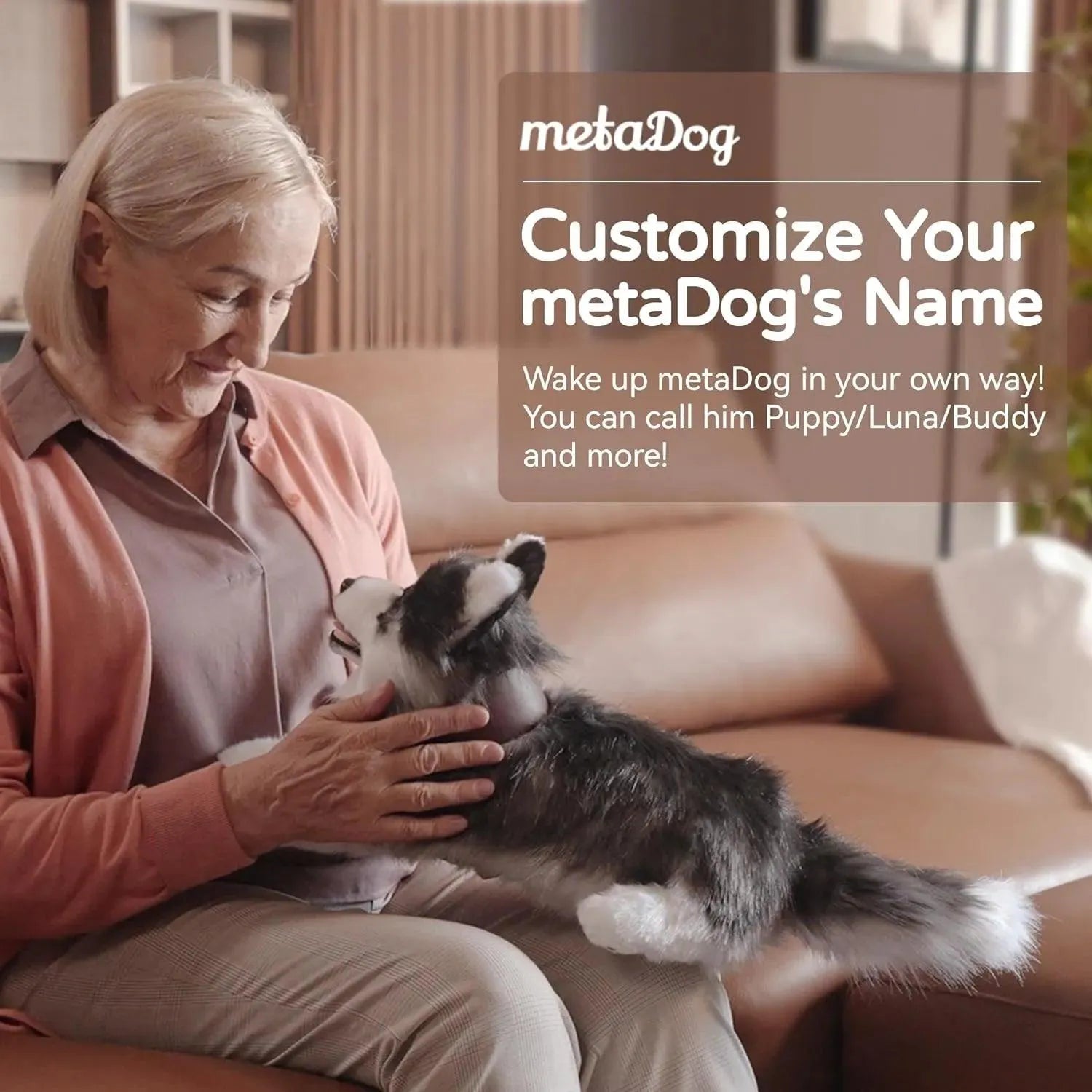 metaDog: Lifelike AI-Enabled Pet - Bear Hugs