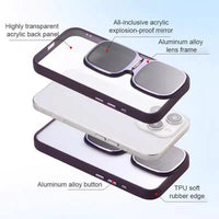 Metal stand Sunglasses Case (For iPhone) - Bear Hugs