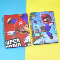 Super Mario A5 Spiral Notebook