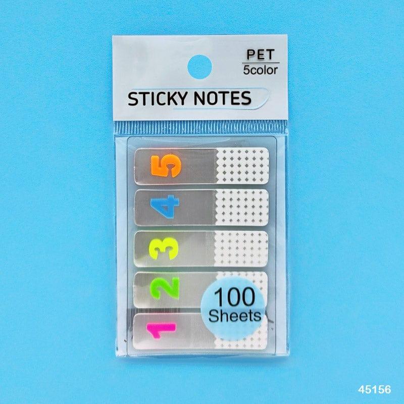 Crystal Hue Study Flag Sticky Tabs