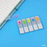 Crystal Hue Study Flag Sticky Tabs