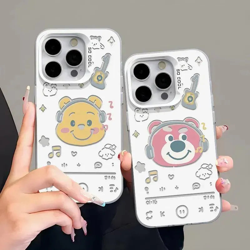 Mickey & Friends Music Phone Case (For iPhones) - Bear Hugs