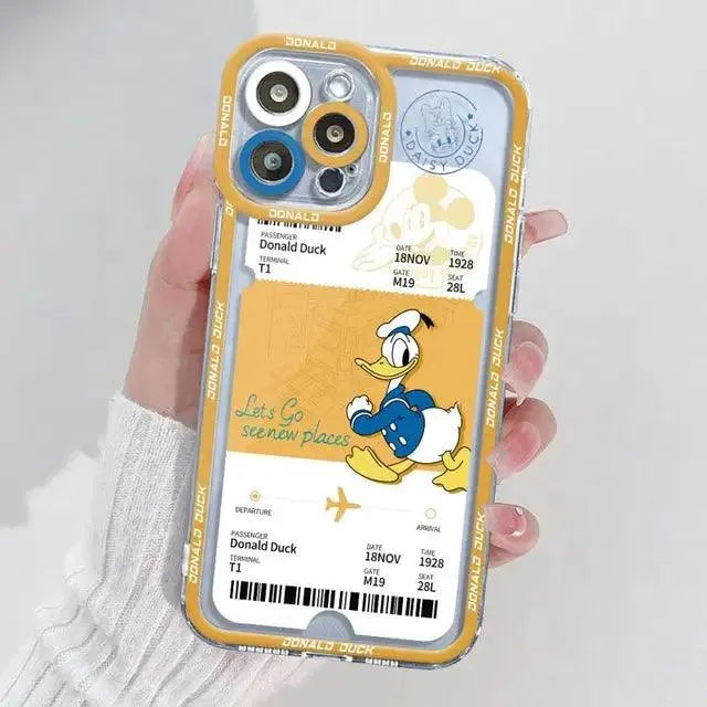 Mickey Minnie Card Style Phone Case (For iPhones) - Bear Hugs