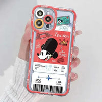 Mickey Minnie Card Style Phone Case (For iPhones) - Bear Hugs