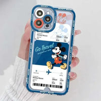 Mickey Minnie Card Style Phone Case (For iPhones) - Bear Hugs