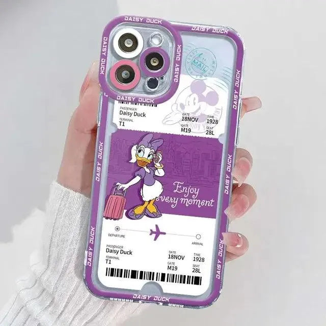 Mickey Minnie Card Style Phone Case (For iPhones) - Bear Hugs