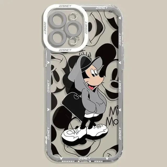 Mickey Minnie Clear Phone Case (For iPhones) - Bear Hugs