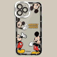 Mickey Minnie Clear Phone Case (For iPhones) - Bear Hugs