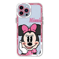 Mickey Minnie Clear Phone Case (For iPhones) - Bear Hugs