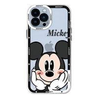 Mickey Minnie Clear Phone Case (For iPhones) - Bear Hugs