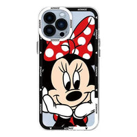 Mickey Minnie Clear Phone Case (For iPhones) - Bear Hugs