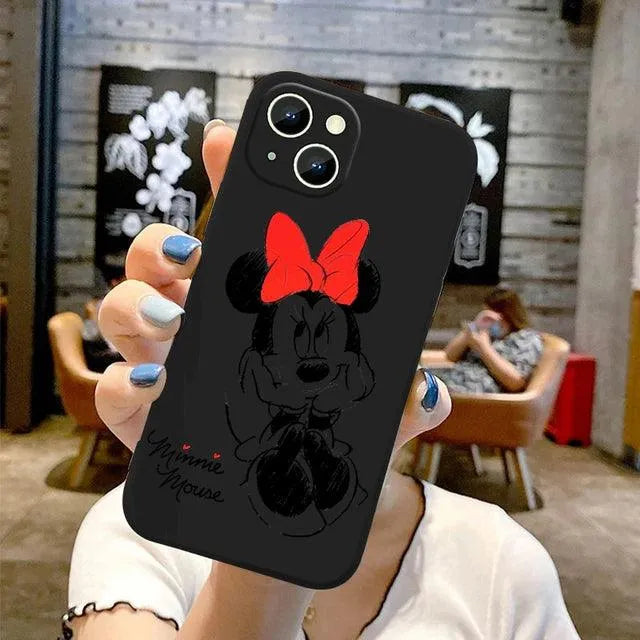 Mickey Minnie Precise Cut Phone Case (For iPhones) - Bear Hugs