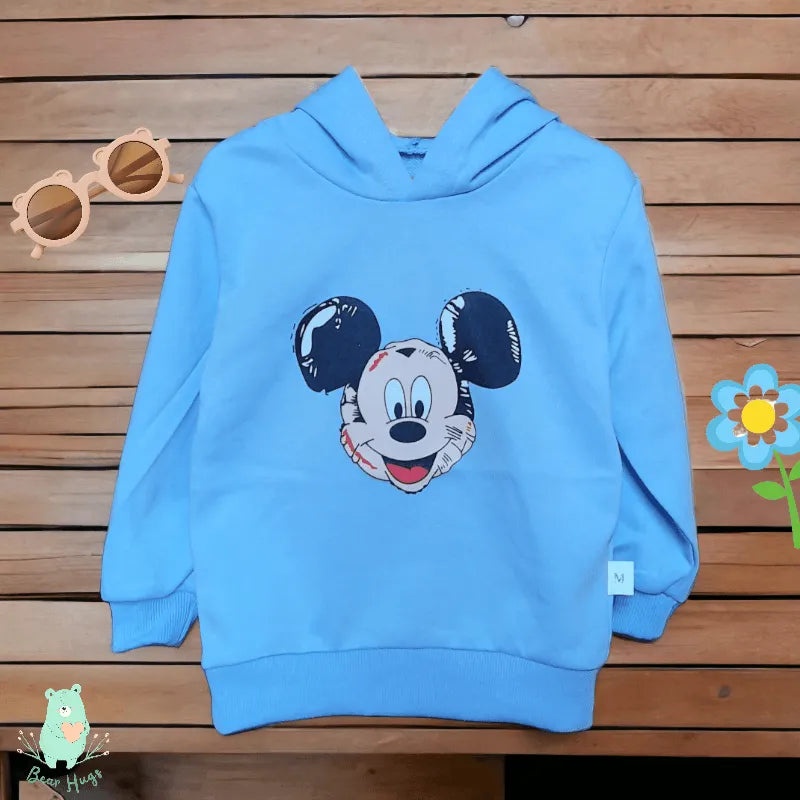 Mickey Mouse Hooded T-shirt - Bear Hugs