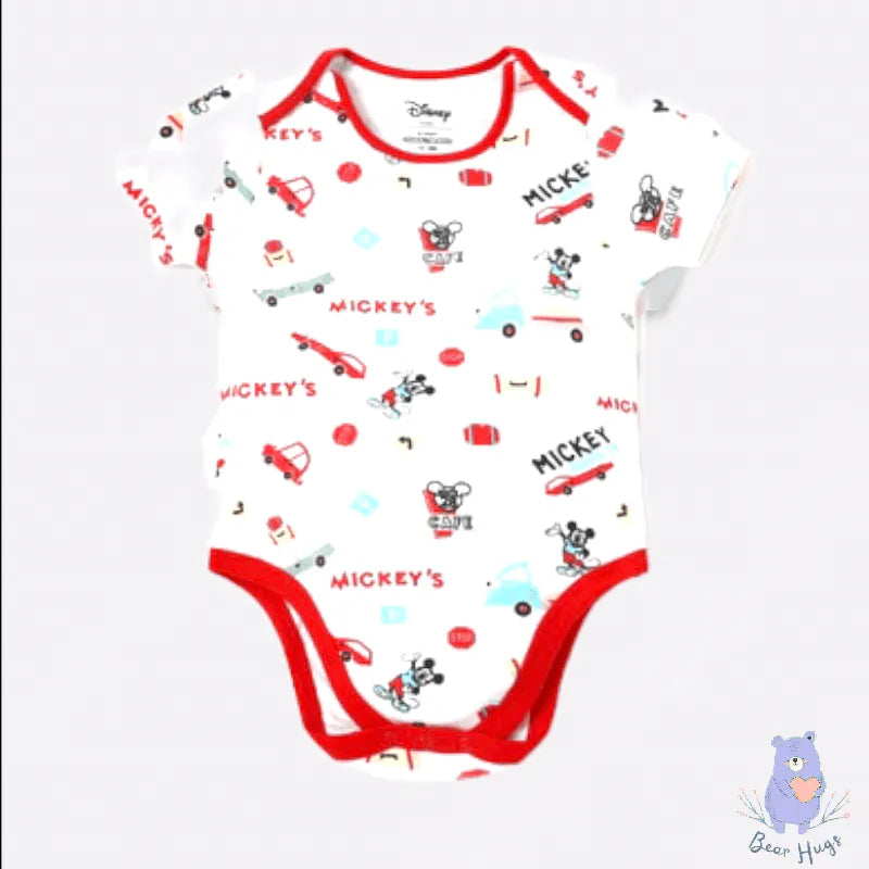 Mickey Mouse Print Bodysuit - Bear Hugs