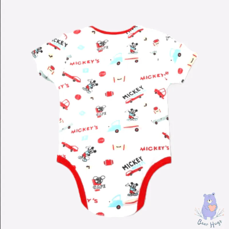 Mickey Mouse Print Bodysuit - Bear Hugs