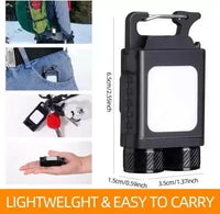 Mighty Mini 6-Mode Rechargeable Keychain Light - Bear Hugs