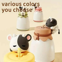 Milk Drinking Cow Night Lamp - Bear Hugs