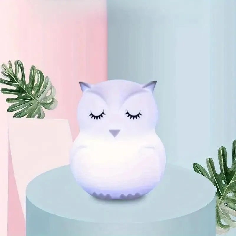 Mindfulness Breathing Owl Night Lamp - Bear Hugs