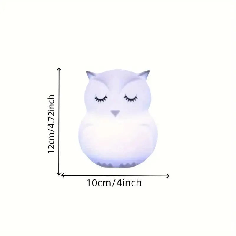 Mindfulness Breathing Owl Night Lamp - Bear Hugs