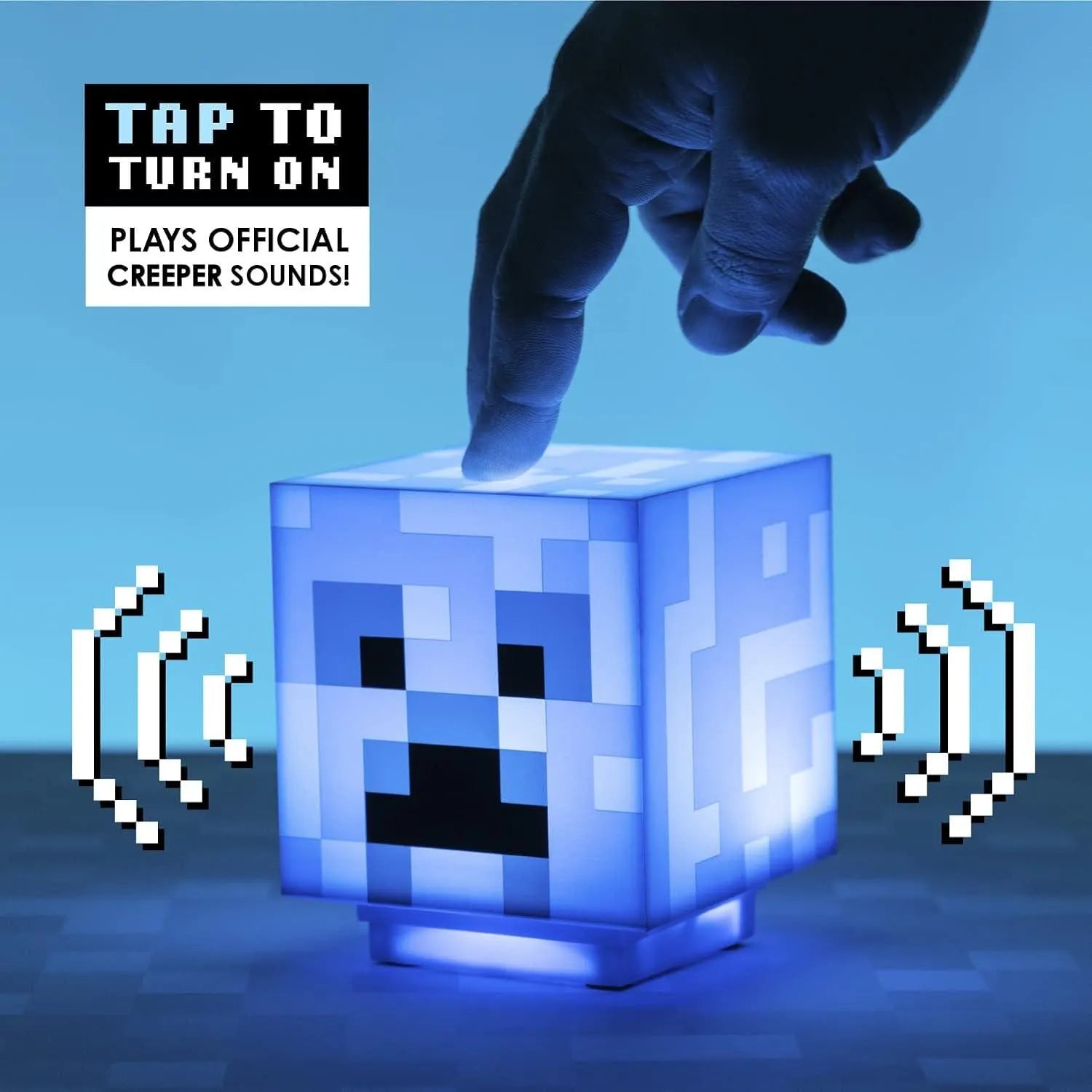 Minecraft Creeper Night Light with Official Creeper Sounds - Bear Hugs