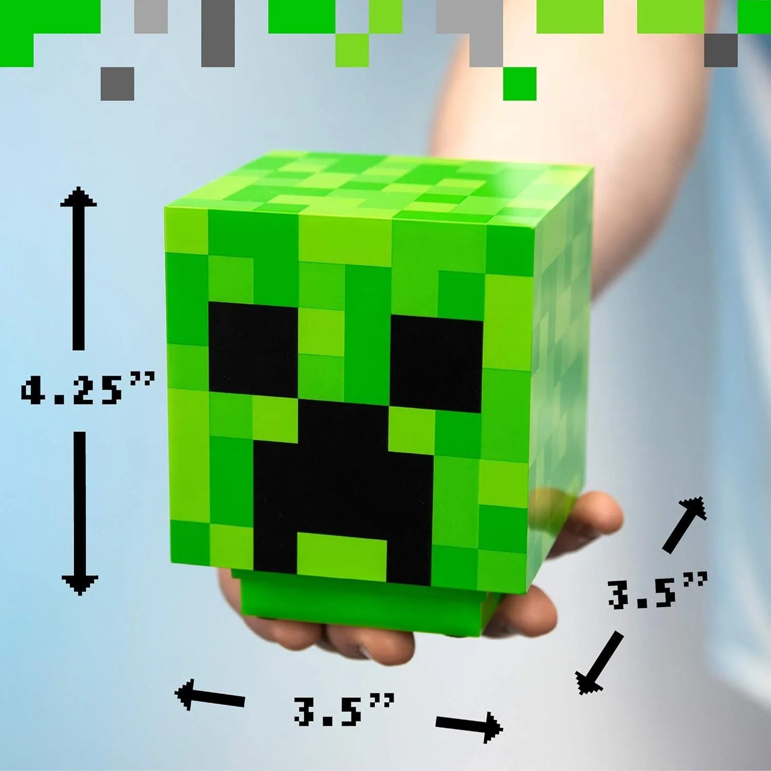 Minecraft Creeper Night Light with Official Creeper Sounds - Bear Hugs