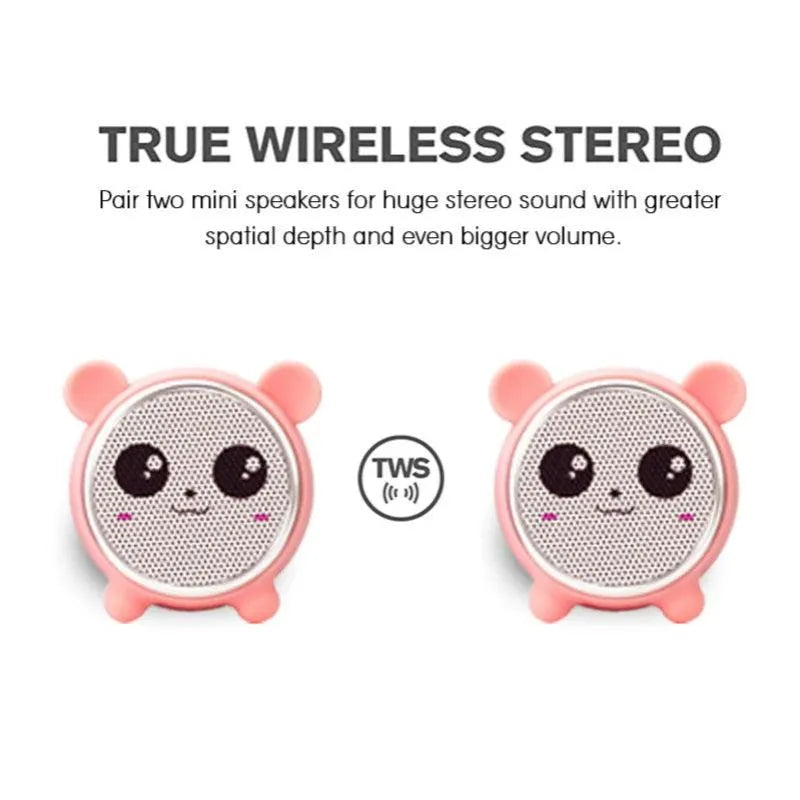 Mini Animals Wireless Bluetooth Speaker - Bear Hugs