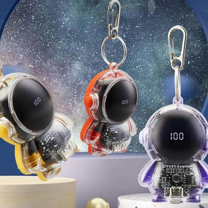 Mini Astronaut Keychain Power Bank - Bear Hugs