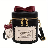 Mini Bucket Barrel Bag - Bear Hugs