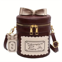 Mini Bucket Barrel Bag - Bear Hugs