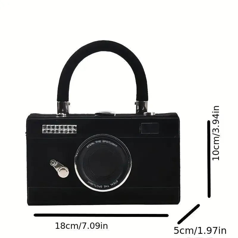 Mini Camera Shaped Handbag - Bear Hugs