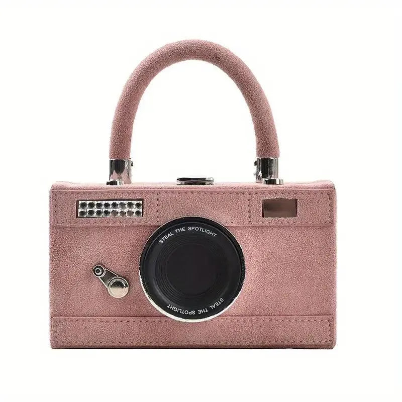 Mini Camera Shaped Handbag - Bear Hugs