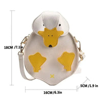 Mini Duck Shaped Crossbody Bag - Bear Hugs