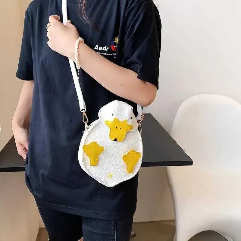 Mini Duck Shaped Crossbody Bag - Bear Hugs