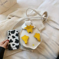 Mini Duck Shaped Crossbody Bag - Bear Hugs