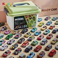 Mini Inertia Alloy Car Model Set - Bear Hugs