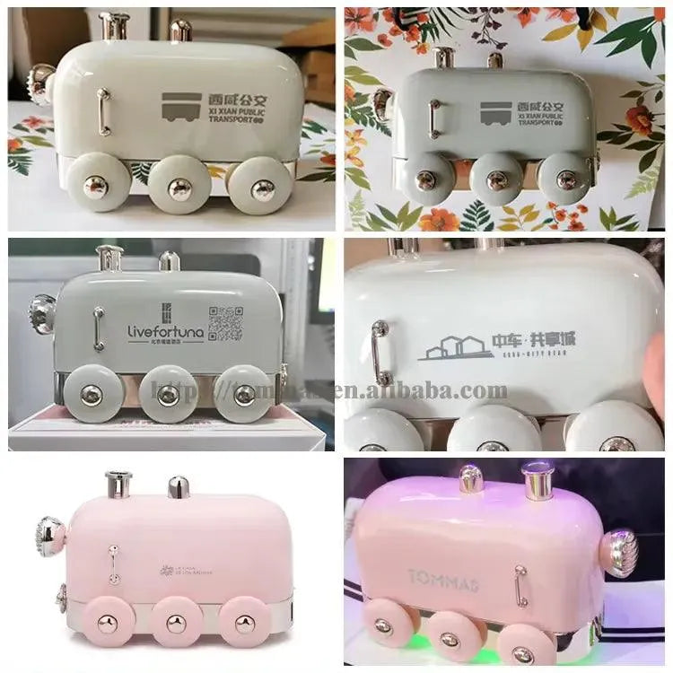 Mini Train Humidifier and Light - Bear Hugs