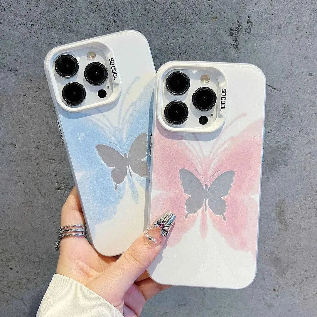 Minimalist Butterfly Phone Case (For iPhones) - Bear Hugs