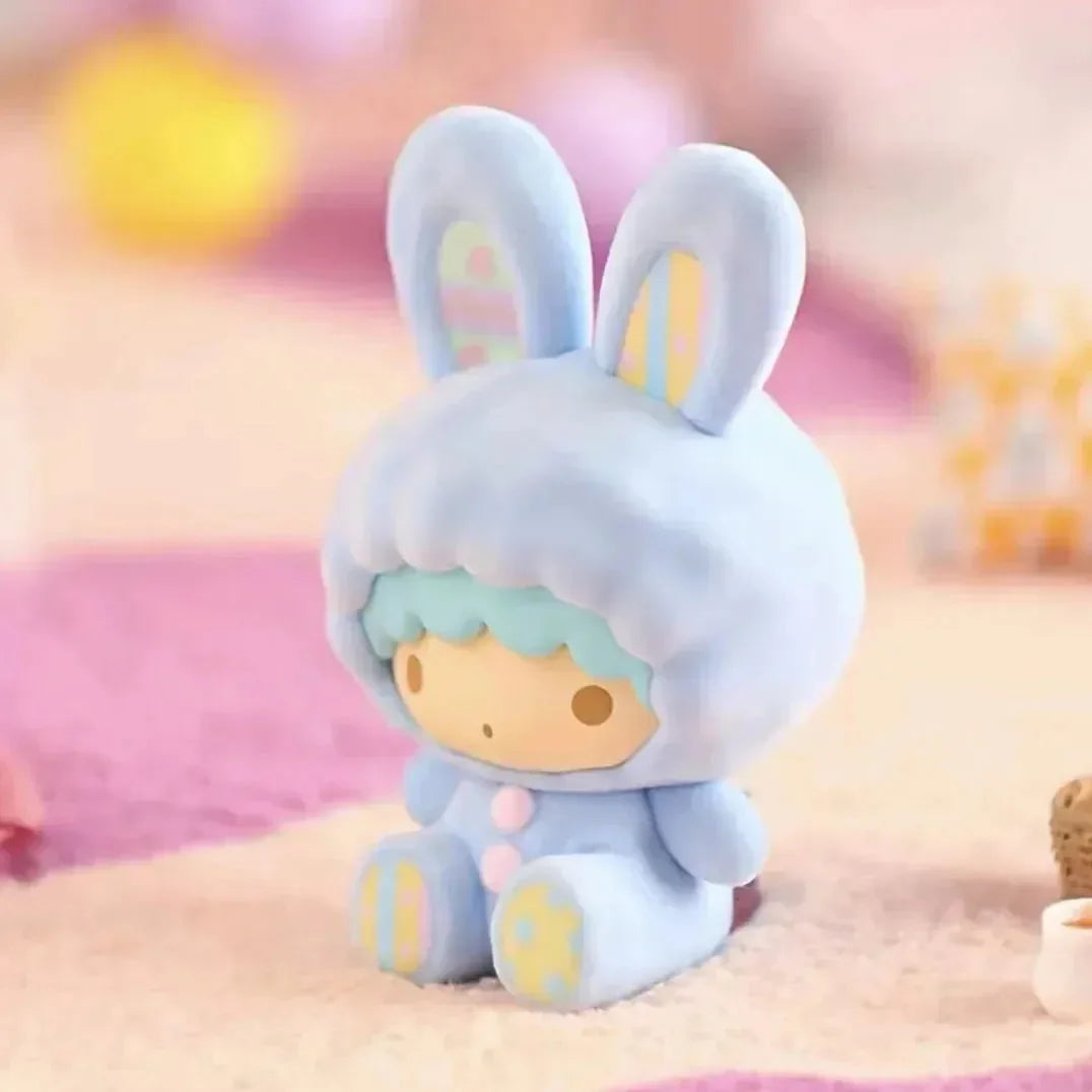 Sanrio Characters Fluffy Rabbit Series Blind Box - Bear Hugs