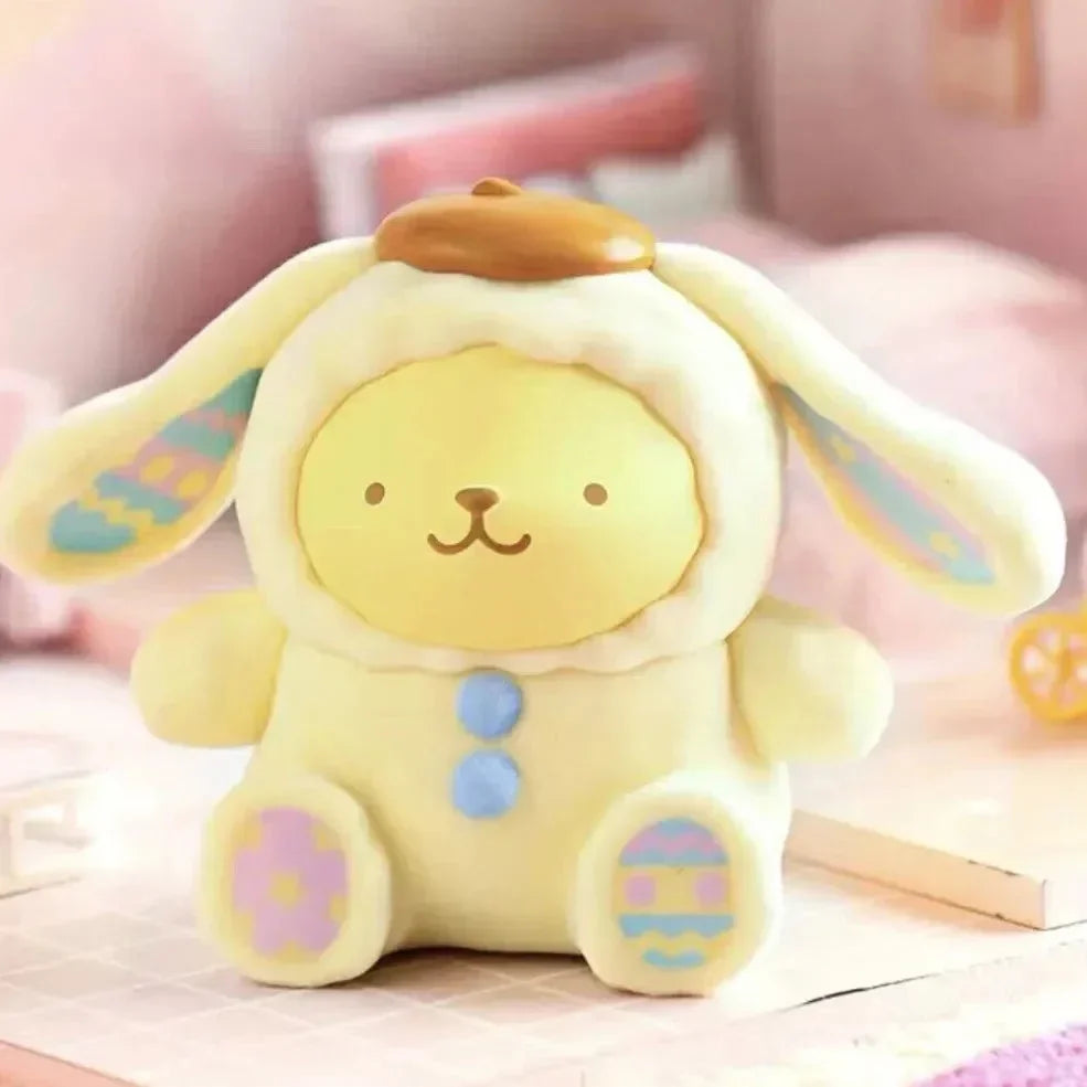 Sanrio Characters Fluffy Rabbit Series Blind Box - Bear Hugs