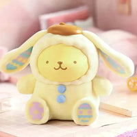 Sanrio Characters Fluffy Rabbit Series Blind Box - Bear Hugs