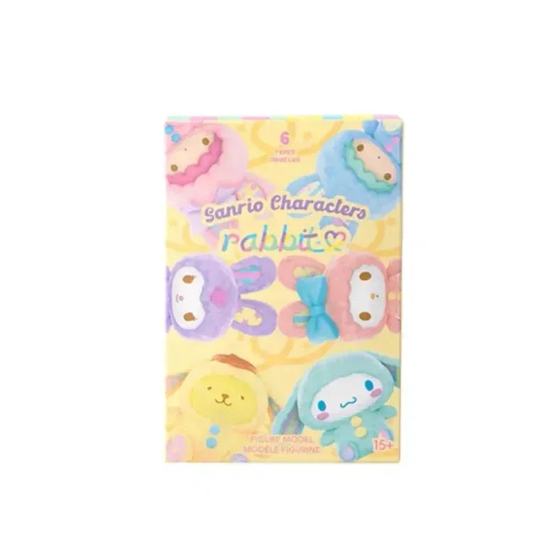 Sanrio Characters Fluffy Rabbit Series Blind Box - Bear Hugs