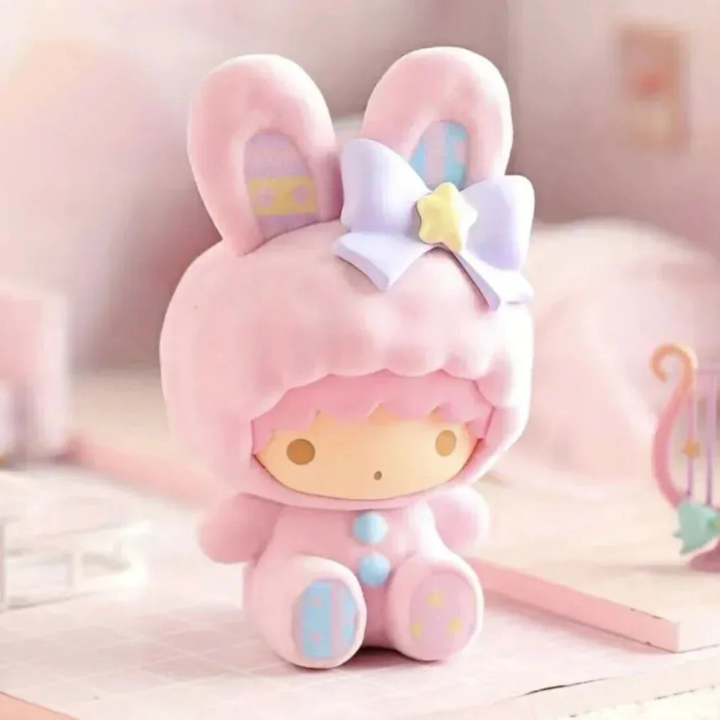 Sanrio Characters Fluffy Rabbit Series Blind Box - Bear Hugs