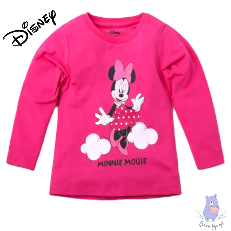 Minnie Mouse Print Crew-Neck Sweatshirt - Bear Hugs