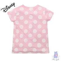 Minnie Mouse Print Crew-Neck T-shirt - Bear Hugs